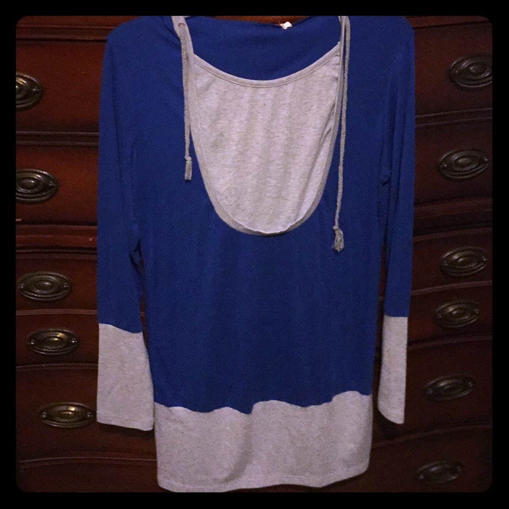 Xlrg royal blue hoodie